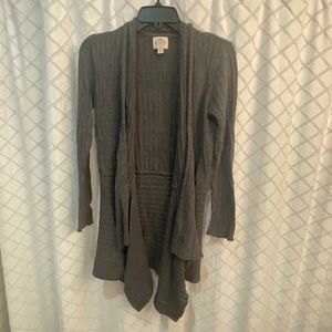 St John’s Bay Long Gray Sweater